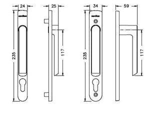 247215 STANDARD HANDLE