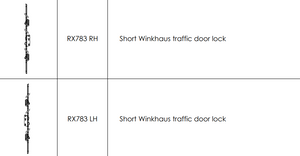 ALUK - RX783 Short lock
