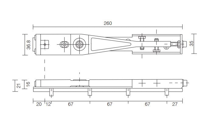 Axim 8800-15 End Load Top Armset