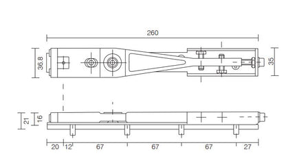 Axim 8800-15 End Load Top Armset