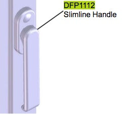 DFP1112 SAPA BI FOLD DOOR HANDLE