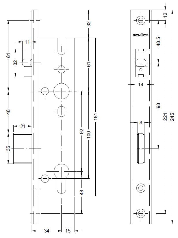 241182 ROLLER AND LATCH LOCK