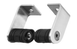 210948 SCHUCO STRAIGHT BRACKET FOR OVAL HANDLE