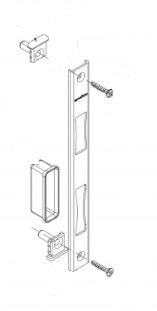 209782 SCHUCO STRIKE PLATES