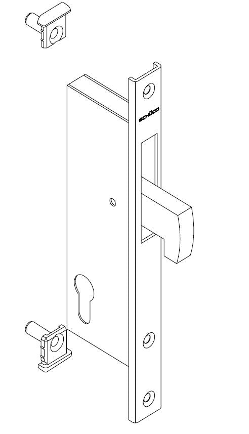 211576 SCHUCO CLAW BOLT LOCK