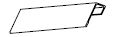 202/105/SP PLAIN PAD HANDLE