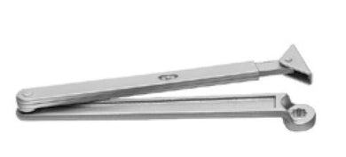 212536 SCHUCO DORMA DOOR CLOSER FLAT ARM RAL9010