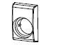 S2025035 Cylinder escutcheon