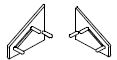 S202462 WEATHER BAR END CAPS