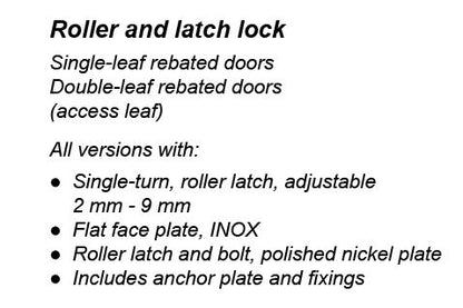 241260 ROLLER AND LATCH LOCK