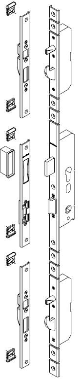 241468 CLAW BOLT AND PIN LOCK RH