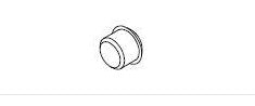 DFP267 HOLE PLUG 9mm PACK BLACK