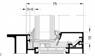 288159 Glass support