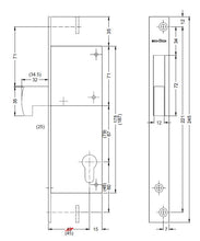 241342 CLAW BOLT LOCK
