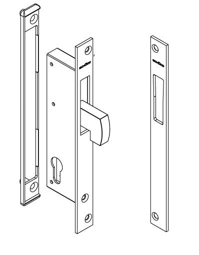 241342 CLAW BOLT LOCK