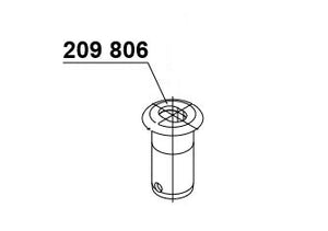 209806 SCHUCO FLOOR SOCKET
