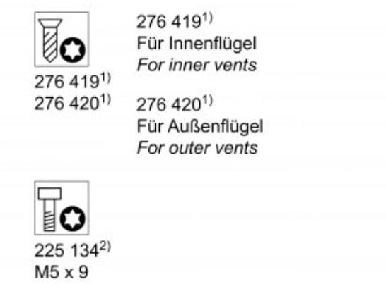 276296 SCHUCO HINGE