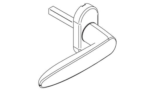 T960023 Technal Handle