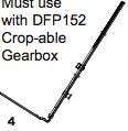 DFP1216 TOP HUNG CROPPABLE EXTENSION