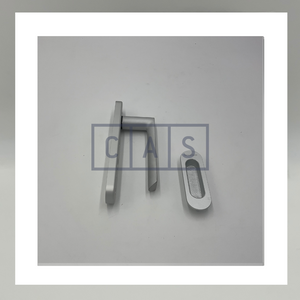 247960 Handle with cylinder recess and pull