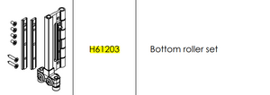 ALUK - BOTTOM ROLLER SET H61203