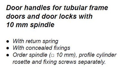 240037 DOOR HANDLE S/STEEL