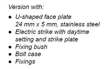 209940 SCHUCO  ELEC STRIKE