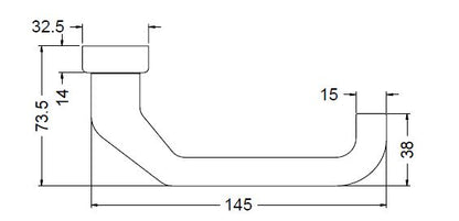 210711 SCHUCO DOOR HANDLE RAL 9010